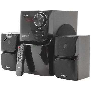 დინამიკი  SVEN MS-305, black (40W, FM, USB/SD, Display, RC, Bluetooth) 2,1