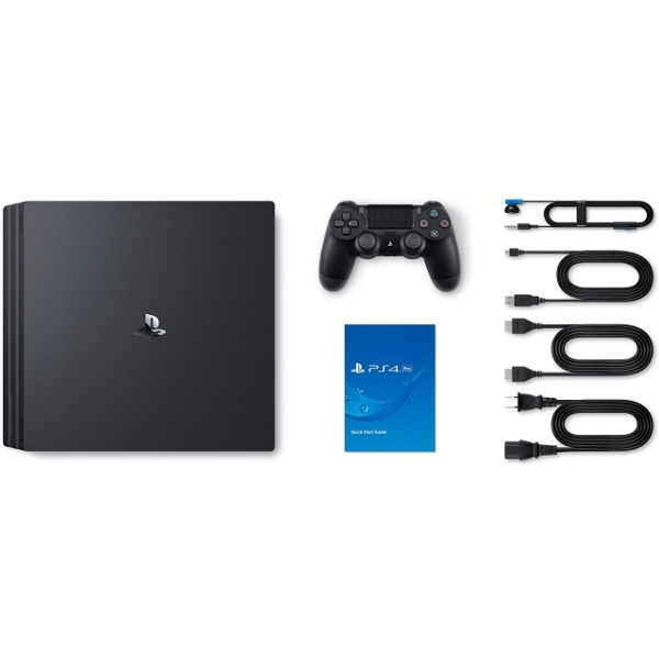 სათამაშო კონსოლები  PLAYSTATION 4 PRO  CONSOLE 1TB WITH THATS YOU  BLACK \PS4