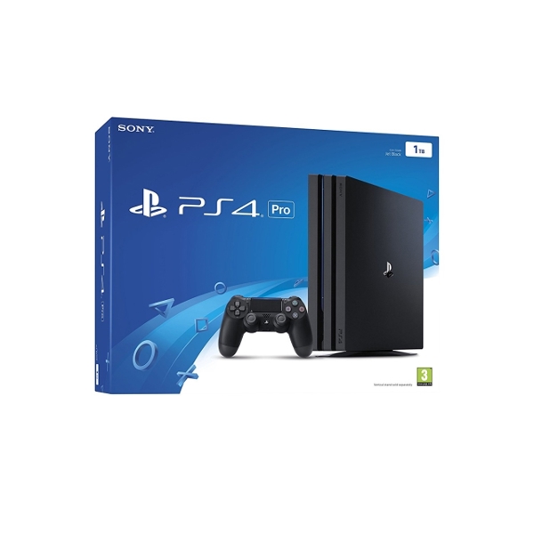 სათამაშო კონსოლები  PLAYSTATION 4 PRO  CONSOLE 1TB WITH THATS YOU  BLACK \PS4