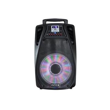 დინამიკი  INTEX Trolley Speaker TSF29 BTwith USB/SD/FM/ 2 MIC/RC/MP/BT 120W;FM radio,recording,Bluetooth,7.5 Ah  SD/USB card reader jack,2mic jack 