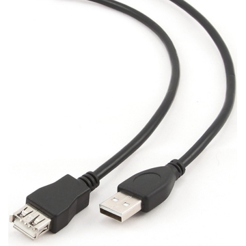 USB დამაგრძელებელი GEMBIRD USB extension cable, 6 ft, 1.8m CCP-USB2-AMAF-6 Male / Female"