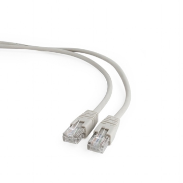 ქსელის კაბელი  GEMBIRD CAT5e UTP Patch cord, gray, 10 m PP12-10M"