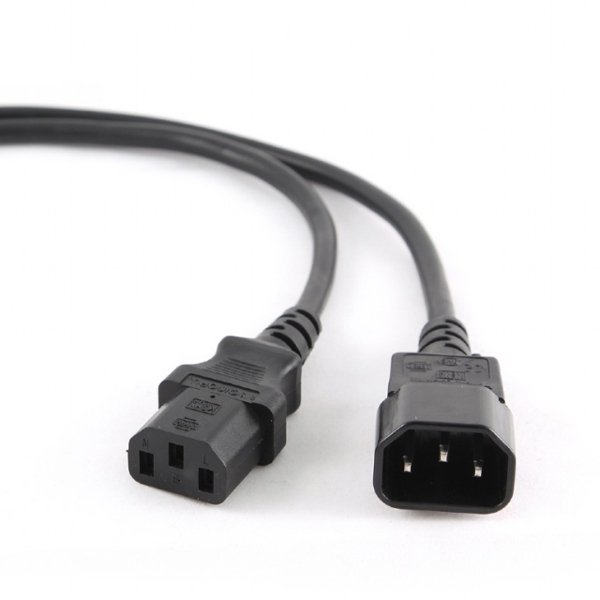 GEMBIRD power cord (C13 to C14), VDE approved, 1.8m  PC-189-VDE"