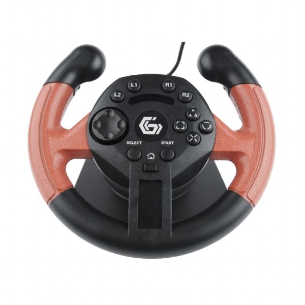 GEMBIRD USB vibrating racing wheel (PC/PS3) STR-UV-01"