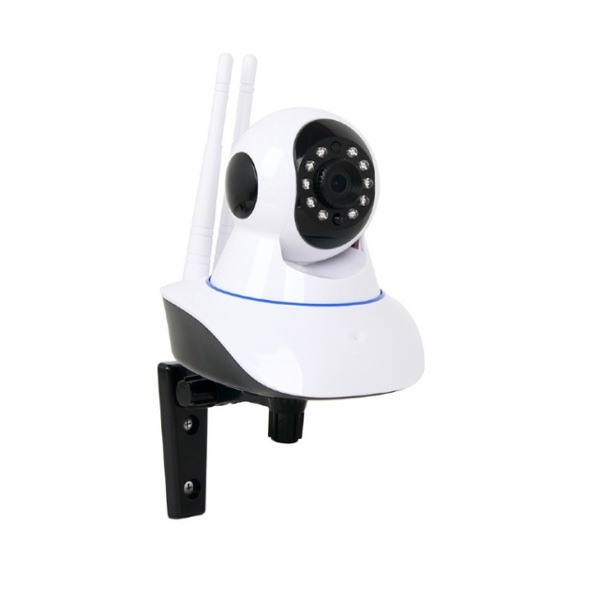 IP კამერა GEMBIRD Rotating HD WiFi camera, white ICAM-WRHD-01