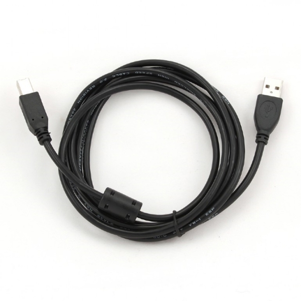 GEMBIRD Printer Cable 1.8M USB A-plug to B-plug cable, 6 ft CCF-USB2-AMBM-6