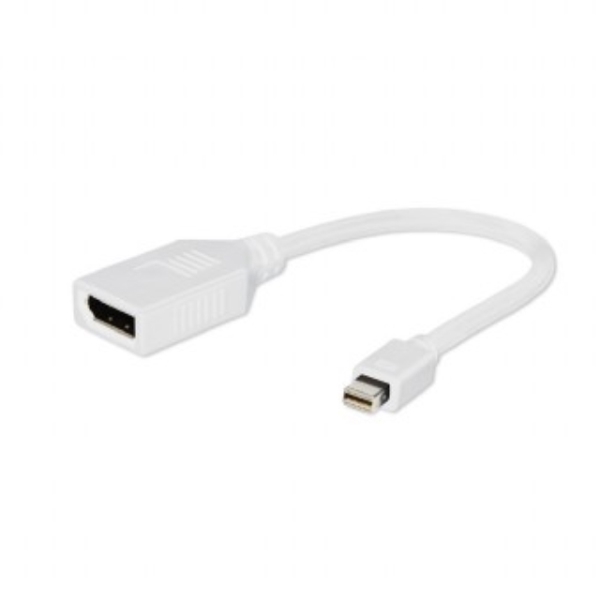 GEMBIRD Mini DisplayPort adapter, white A-m DPM-DPF-001-W