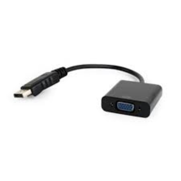 GEMBIRD Mini DisplayPort to VGA adapter cable, black A-m DPM-VGAF-02