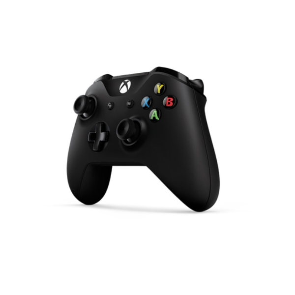 სათამაშო კონსოლის ჯოისტიკი XBOX ONE NEW BLACK  CONTROLLER WIRELESS WITH 3.5 MM STEREO HEADEST JACK WINDOW 10 CAPABILITY, BLUETOOTH XBOX ONE