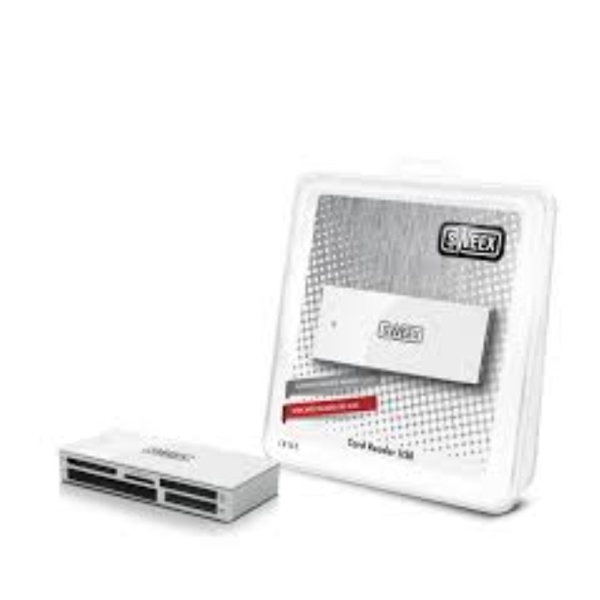 ბარათის წამკითხველი  SWEEX Card Reader USB White - CR183 USB 2.0