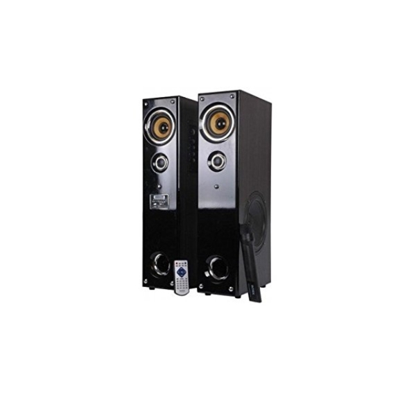 დინამიკი INTEX Home Theater 11500SUF BT With FM/SD/USB/Karaoke - IT-11500SUF BT ბლუთუზით Power Output (R.M.S.) 42W + 42W Power Supply AC 220V ~ 240V / 50Hz - 60Hz Speaker Unit / Size 20.32cm(8")x2 + 10.16cm(4")x2 + 5.08cm(2")x2 Impedan