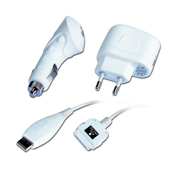 მანქანის დამტენი  GEMBIRD 3 in 1 USB MP3 charger MP3A-UC-AC3