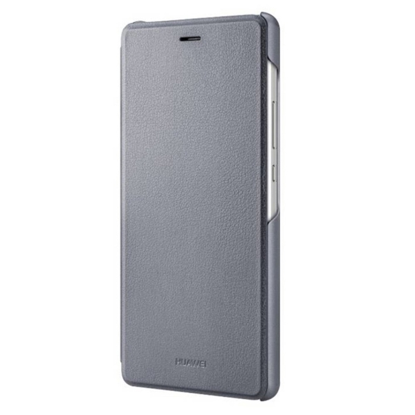 მობილურის ქეისი Case P9 Lite flip cover Grey