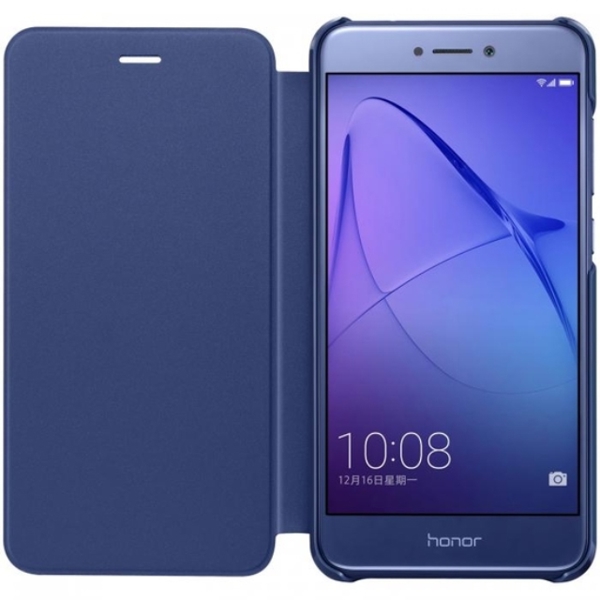 მობილურის ქეისი Huawei P8 Lite 2017 flip cover blue