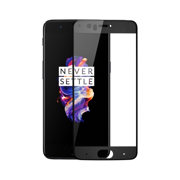 OnePlus 5 3D Tempered Glass Screen Protector (Black)