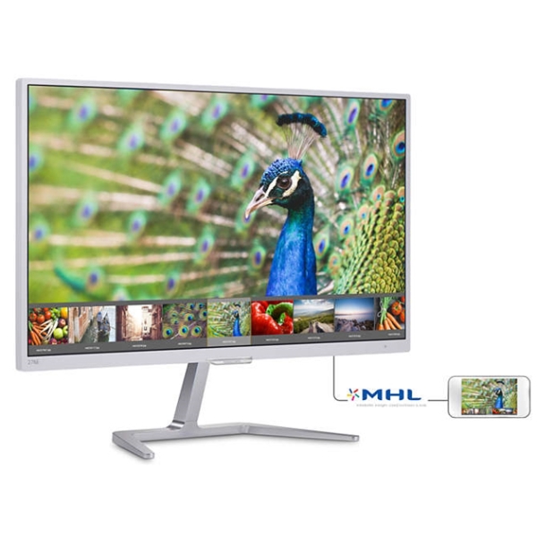 მონიტორი  Philips E Line 27 panel type: PLS LCD;Aspect ratio: 16:9; Optimum resolution: 1920 x 1080 @ 60Hz; Response time (typical)