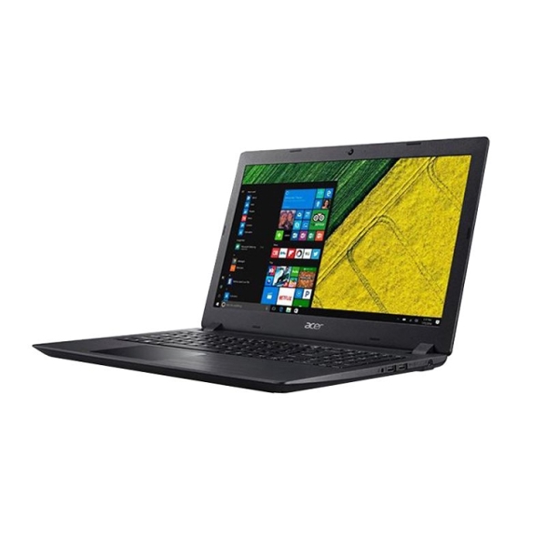 ნოუთბუქი ACER ACER ASPIRE 3 A315   15.6"   BLACK N3350, 4GB, 500GB, GRAPHICS 500,NO ODD,DOS