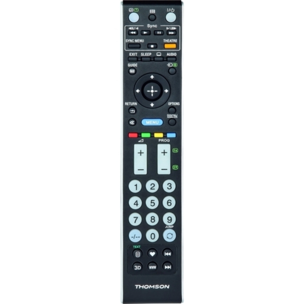 ტელევიზორის პულტი TV   THOMSON  UNIVERSAL 1:1 REPLACEMENT REMOTE CONTROL FOR SONY TELEVISIONS WITH ALL FUNCTIONS OF THE ORIGINAL REMOTE CONTROL