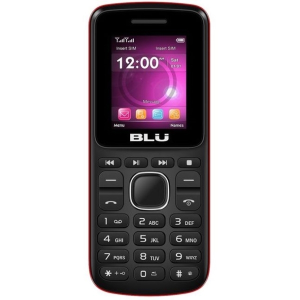 მობილური ტელეფონი BLU Z3 MUSIC Z150 Red