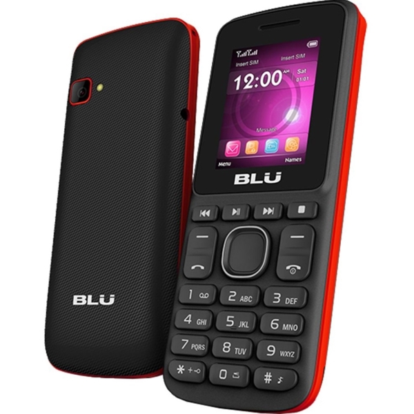 მობილური ტელეფონი BLU Z3 MUSIC Z150 Red