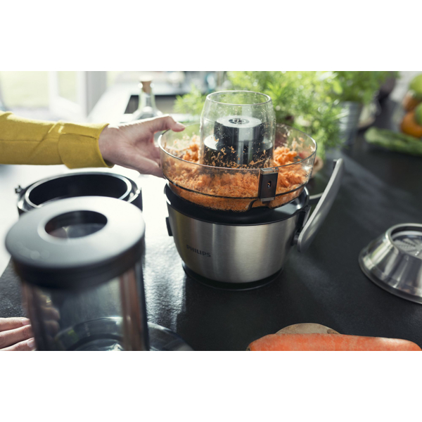 Philips HR1922/20, 1200W, 1L, Juicer, Black/Silver