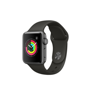 Smart საათი APPLE WATCH SERIES 3 GPS 42MM SPACE GREY ALUMINIUM CASE WITH GREY  (MR362GKA)