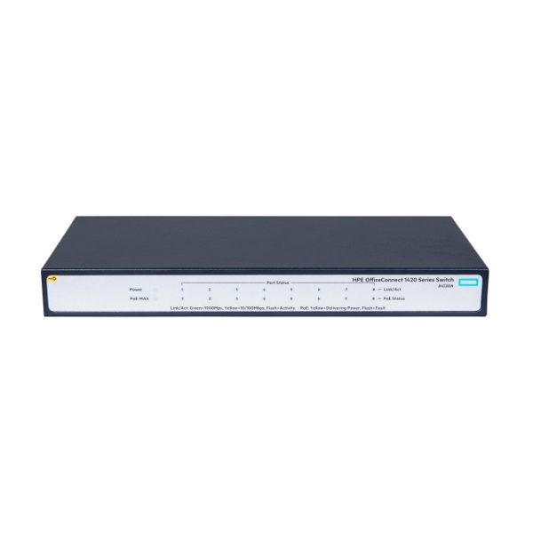 სვიჩი HPE 1420 8G PoE+ (64W) Switch