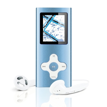 MP4 ფლეიერი YARVIK Funkick Media Player 4GB, Baby Blue - PMP227