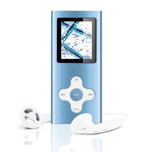 MP4 ფლეიერი YARVIK Funkick Media Player 4GB, Baby Blue - PMP227