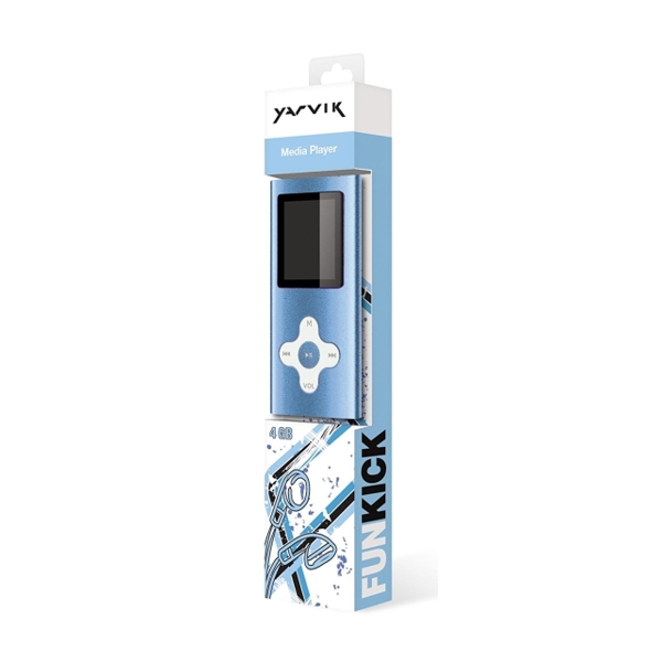 MP4 ფლეიერი YARVIK Funkick Media Player 4GB, Baby Blue - PMP227