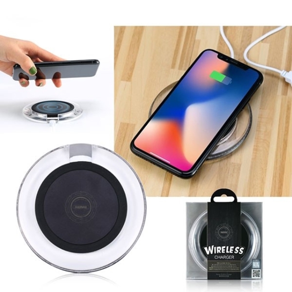 უსადენო დამტენი REMAXR Saway Wireless Charger RP-W1 black