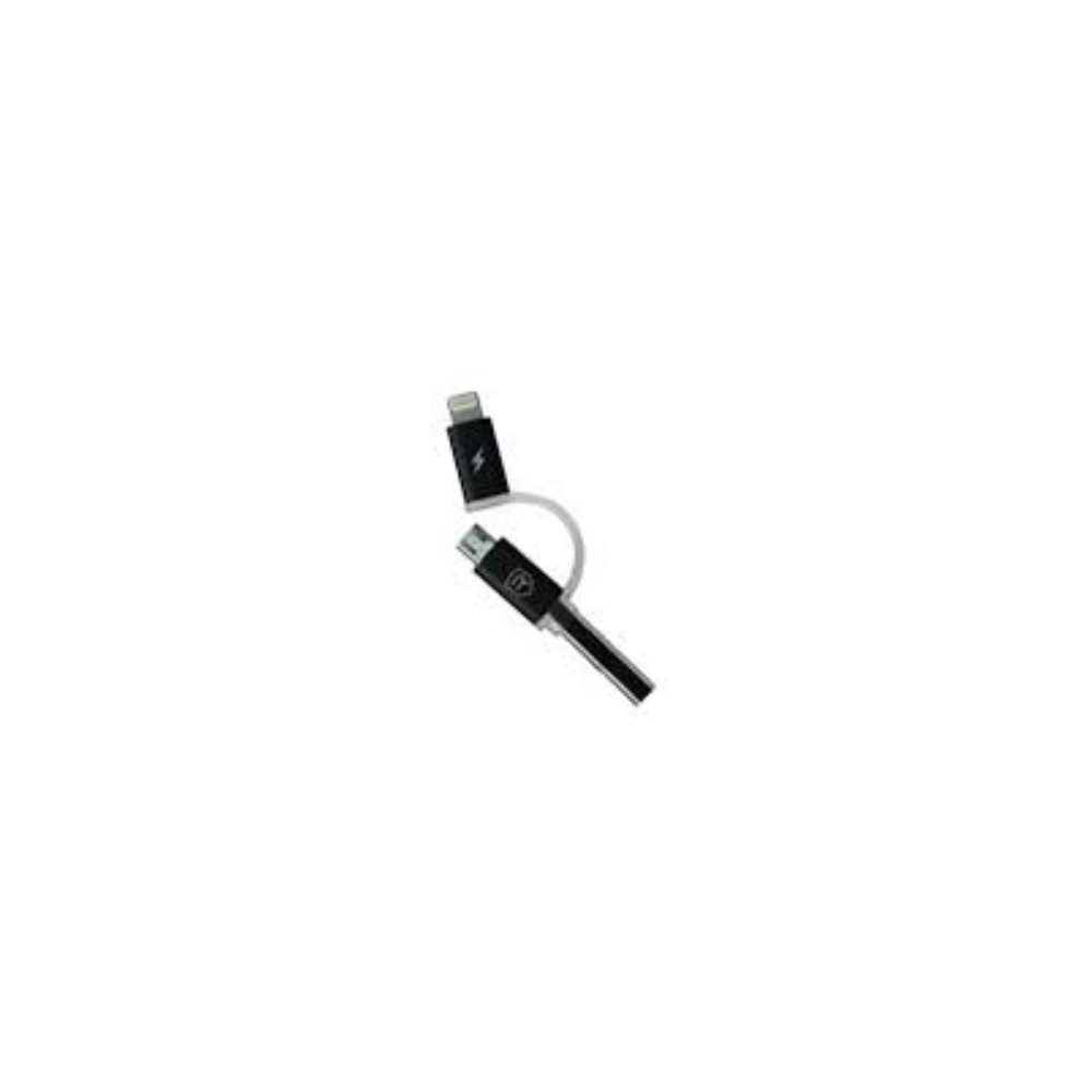 მობილურის დამტენი REMAX 2 IN 1 Cable Aurora RC-020t black