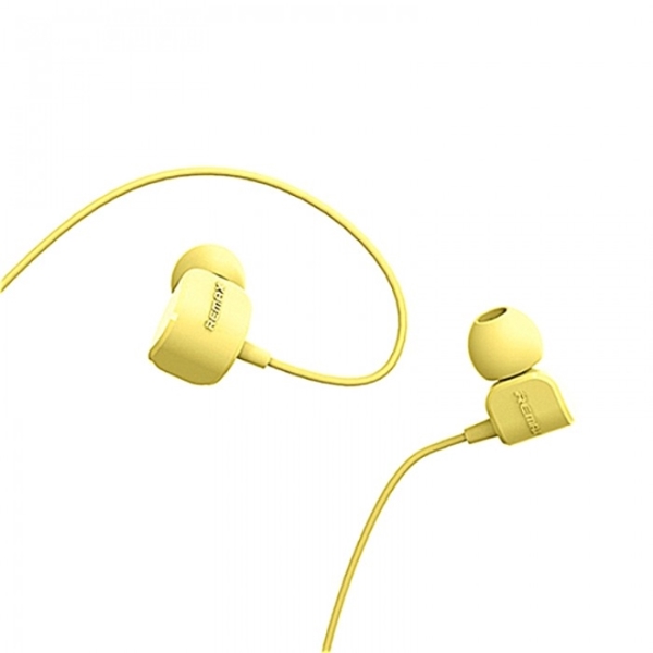 ყურსასმენი REMAX Earphone RM-502 Yellow