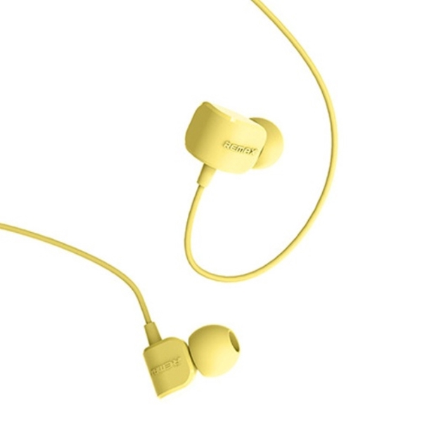 ყურსასმენი REMAX Earphone RM-502 Yellow