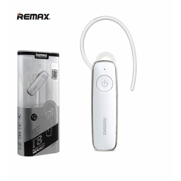 Bluetooth გარნიტურა REMAX Bluetooth Earohone RB-T8 White