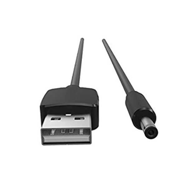 ინტერფეისის კაბელი DC Power Cord 5V1A 3.5/1.35 0.8M Black