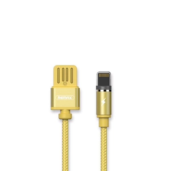 მობილურის დამტენი REMAX Gravity series Data Cable RC-095i for Lightning Gold