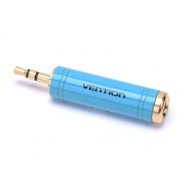 გადამყვანი VEntion 6.5mm Female to 3.5mm Male Adapter BlueVAB-S04-L