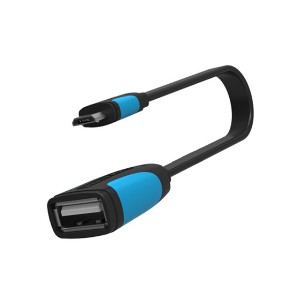 USB კაბელი VENTION VAS-A09-B010 Flat OTG Cable