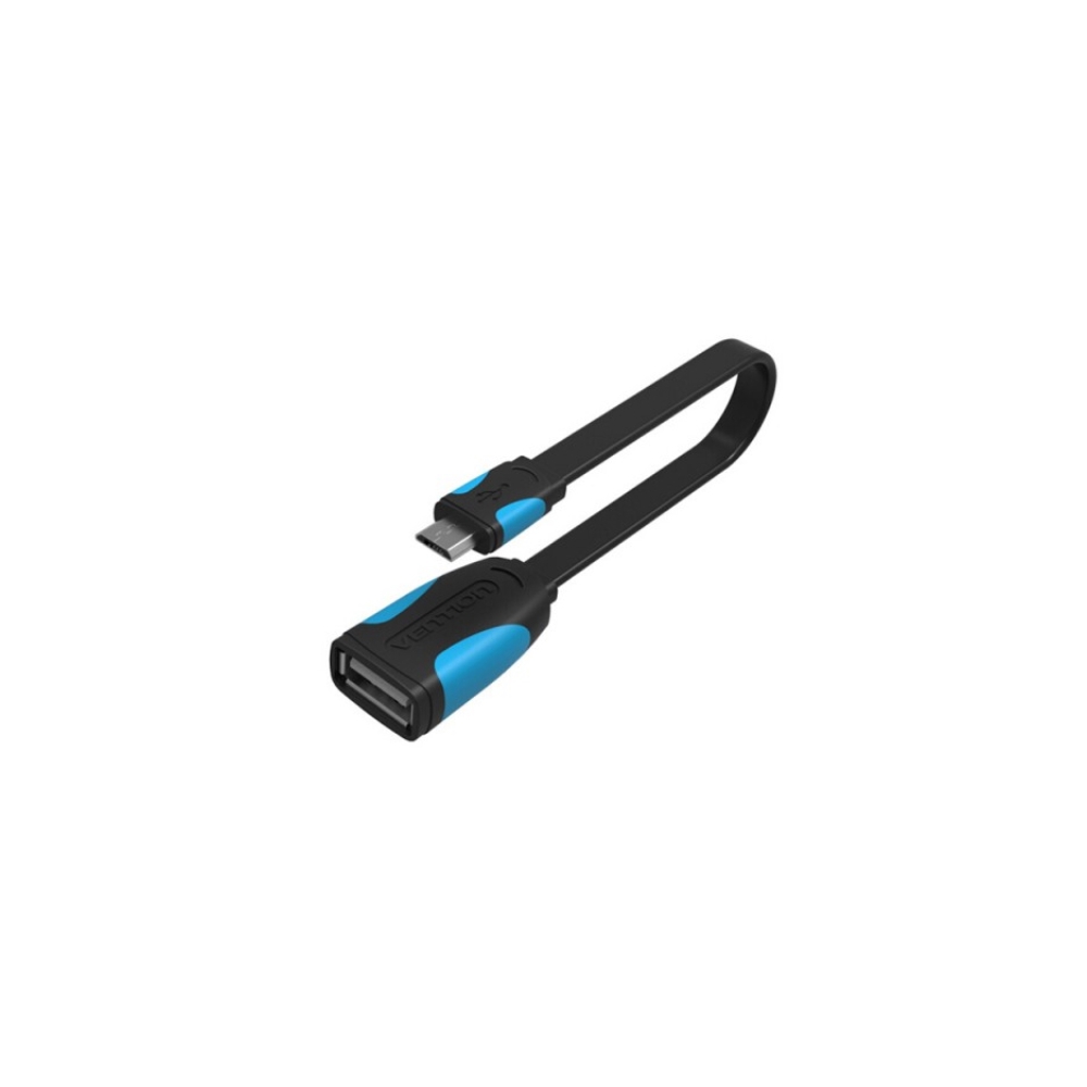 USB კაბელი VENTION VAS-A09-B010 Flat OTG Cable