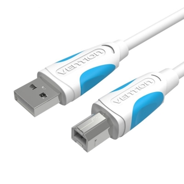 სადენი  VENTION VAS-A16-W100 USB 2.0 A male to B male Printer Cable
