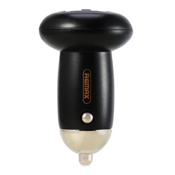 მანქანის დამტენი REMAXR 2.1A Dual USB Mushroom-Head Charger RCC210 Black