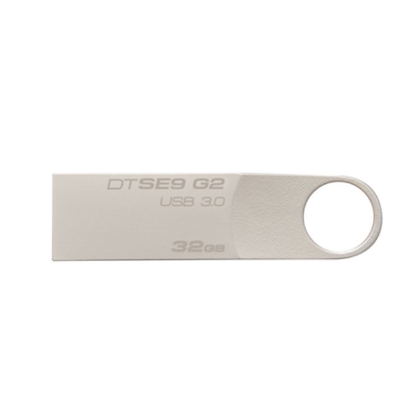 USB ფლეშ მეხსიერება Kingston 32GB USB 3.0 DTSE9 G2 Metal Silver