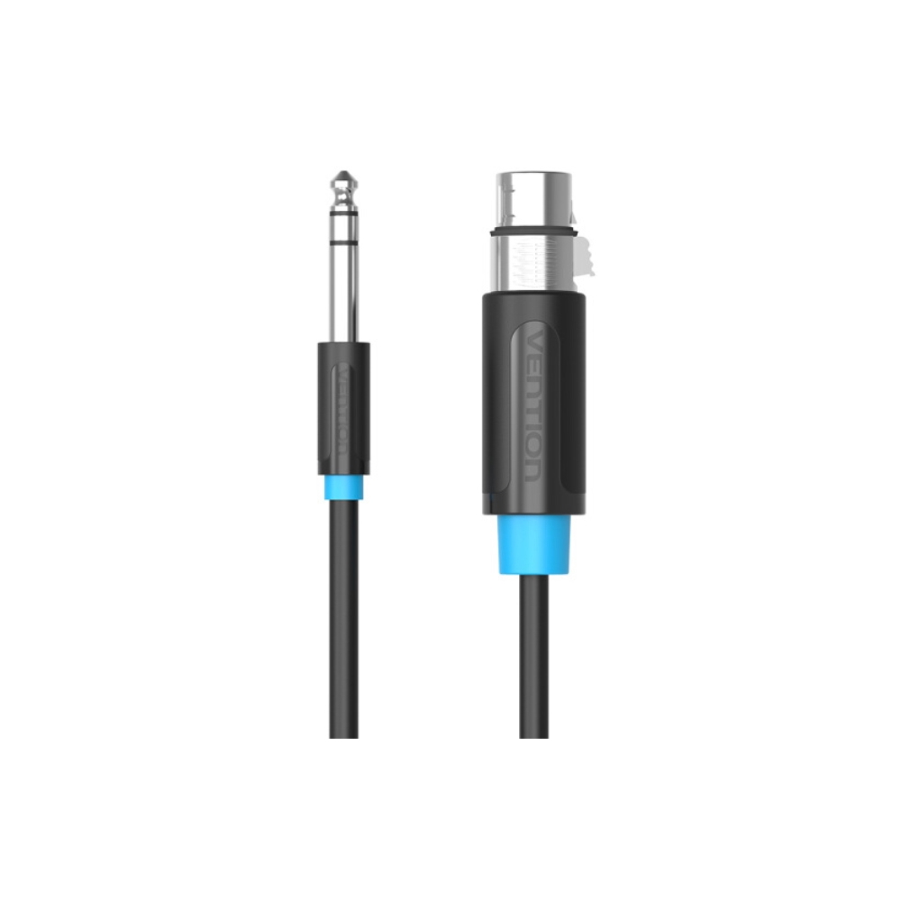 VENTION BBEBI 6.5mm Male to XLR Female Audio Cable 3M Black