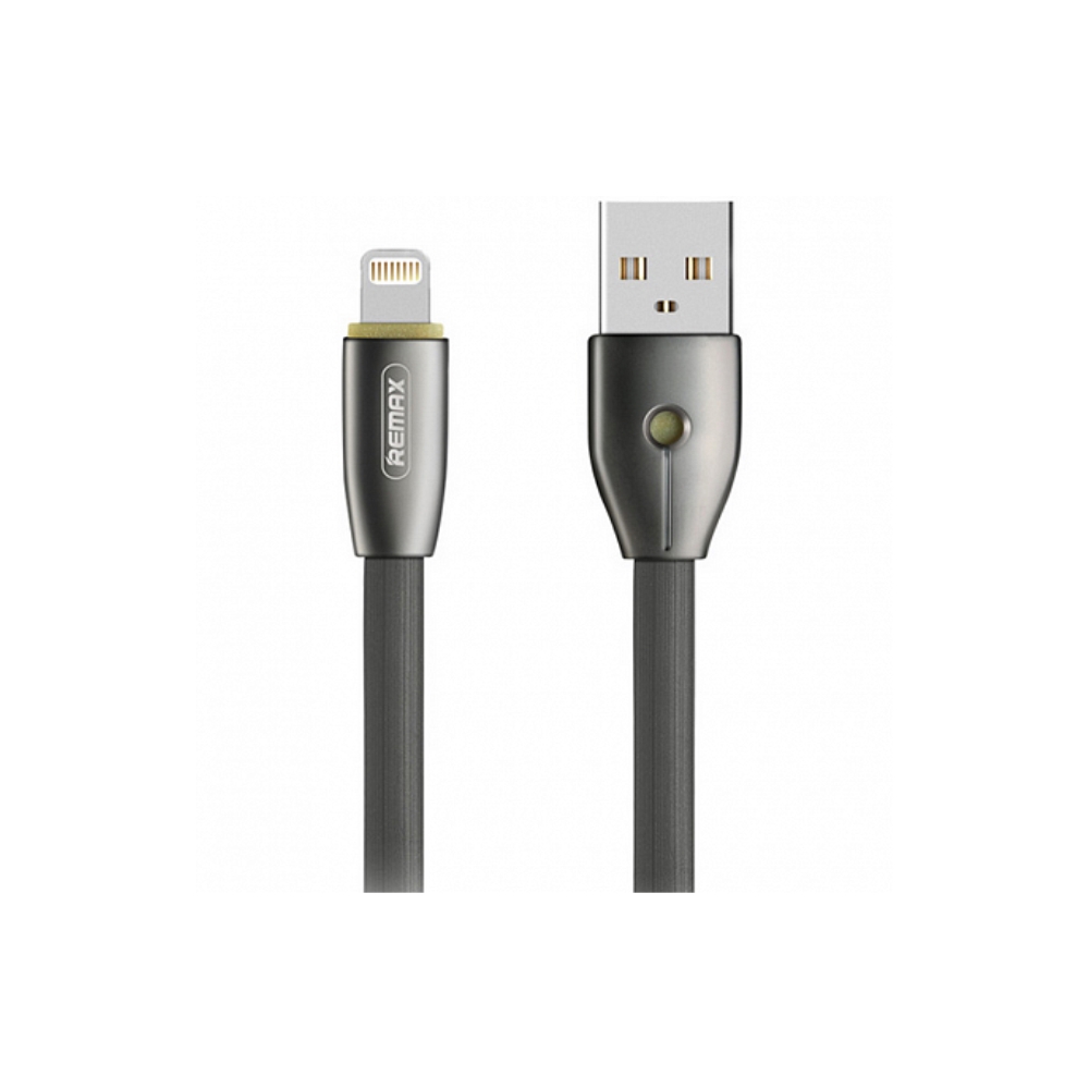 მობილურის დამტენი Remax RC-043i Black Knight lightning cable Black