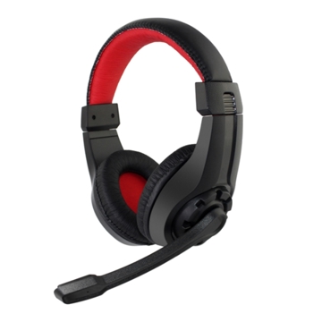 ყურსასმენი GMB GAMING HEADSET WITH VOLUME CONTROL, BLACKRED  GHS-01