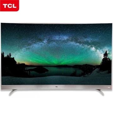 ტელევიზორი LED TCL 55"(140CM) 55P3CUS(MS86HS-EU) GUN GRAY CURVED  SMART QUARD COREA7 1GHZ FULL HD 1920X1080 16:9 FHD  8MS 178*178* 280CDM2 4000:1 COMPONENT 2XHDMI DVB