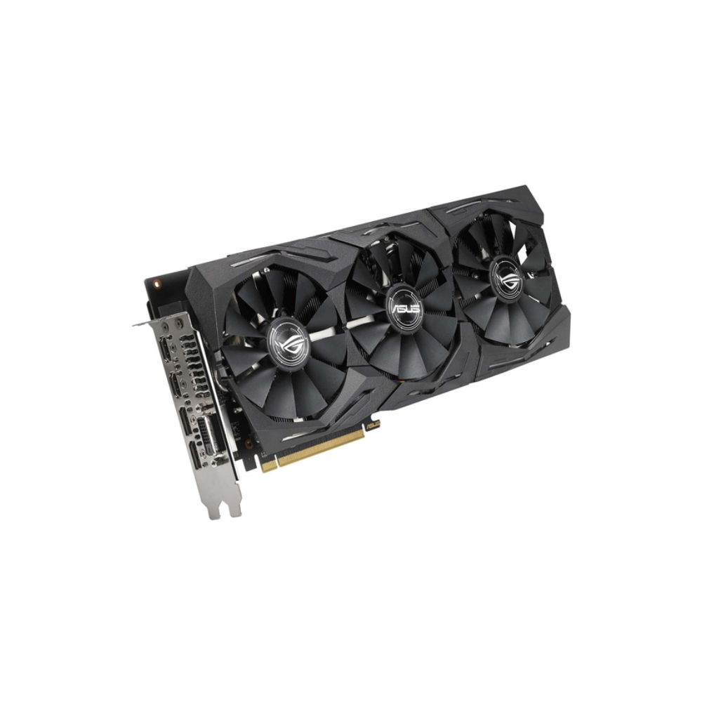 ვიდეო დაფა PCI EXPRESS 8GB ASUS ROG-STRIX-RX580-O8GGAMING,,DVI,HDMI*2,DP*2,8G,D5 (90YV0AK0-M0NA00)