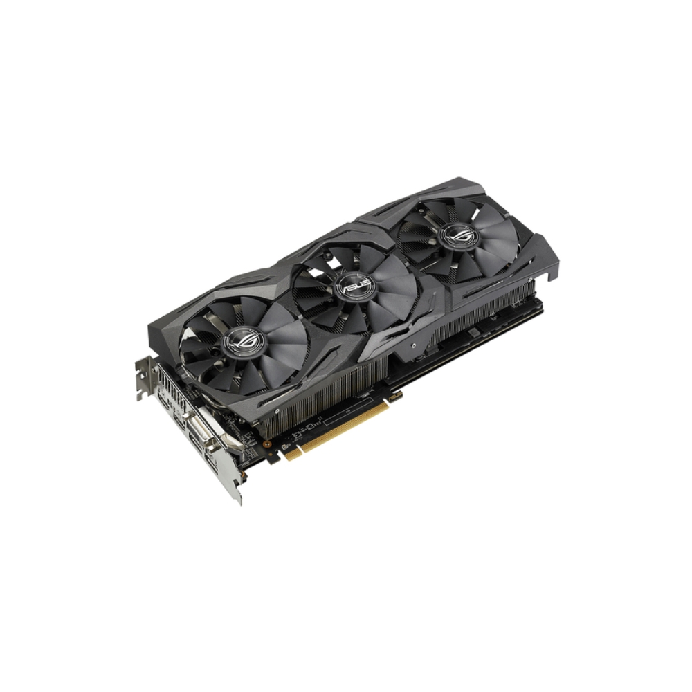 ვიდეო დაფა PCI EXPRESS 8GB ASUS ROG-STRIX-RX580-O8GGAMING,,DVI,HDMI*2,DP*2,8G,D5 (90YV0AK0-M0NA00)