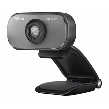 ვებკამერა TRUST VIVEO HD 720P WEBCAM resolution up to 2 megapixel Video resolution 1280 x 720 Cable length main cable 150 cm , Max Framerate 30 fps